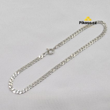 16504 stribrny naramek unisex 3 21 g