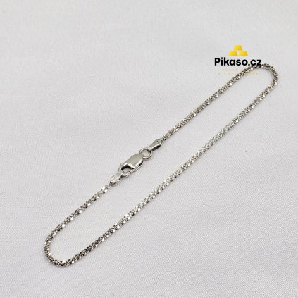 16507 stribrny naramek unisex 1 64 g