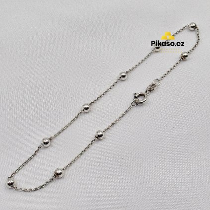 16516 stribrny naramek unisex 1 39 g