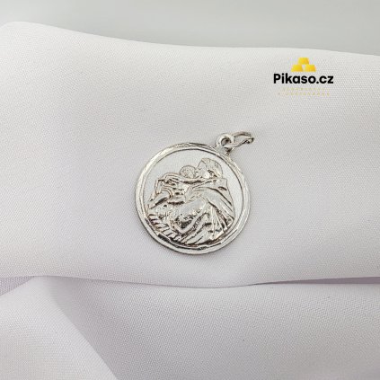 16528 stribrny privesek unisex 2 55 g nabozenstvi