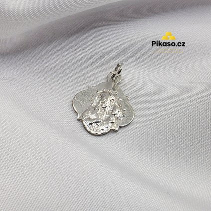 16549 stribrny privesek unisex 1 90 g nabozenstvi