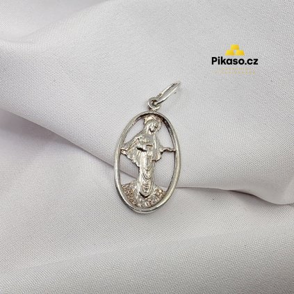 16552 stribrny privesek unisex 1 29 g nabozenstvi