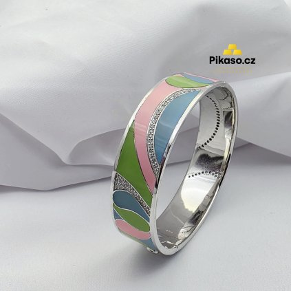 16600 stribrny naramek damsky 33 96 g