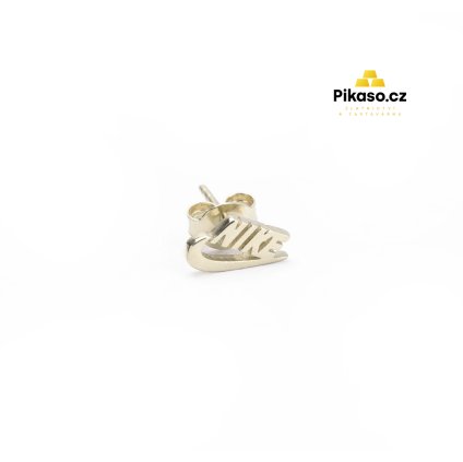 16612 zlate nausnice unisex 0 51 g