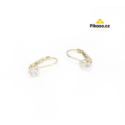 16630 zlate nausnice detske 1 34 g