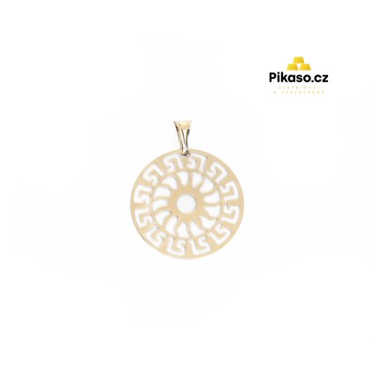 16654 zlaty privesek unisex 1 72 g
