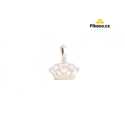 16687 zlaty privesek unisex 1 15 g korunka