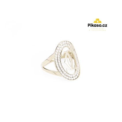 16708 zlaty prsten damsky 3 76 g