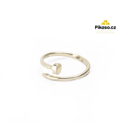 16744 zlaty prsten damsky 2 17 g hrebik
