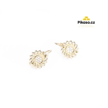 16774 zlate nausnice damske 2 79 g