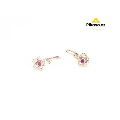 16828 zlate nausnice detske 0 79 g