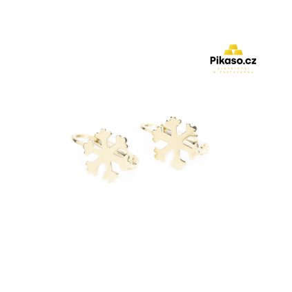 16867 zlate nausnice detske 1 67 g vlocka