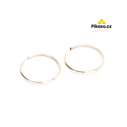16873 zlate nausnice damske 4 07 g