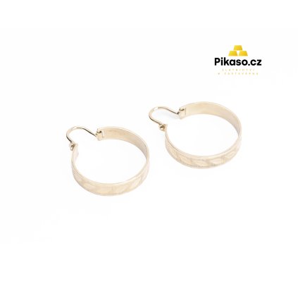 16879 zlate nausnice damske 3 38 g