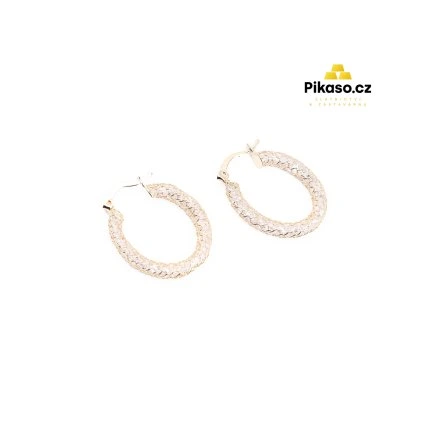 Zlaté náušnice dámské 5,45 g
