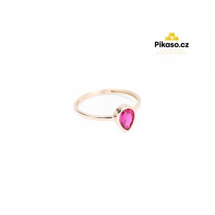 Zlatý prsten dámský 1,54 g