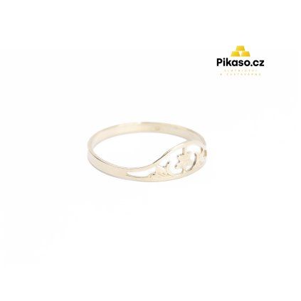 Zlatý prsten dámský 1,70 g