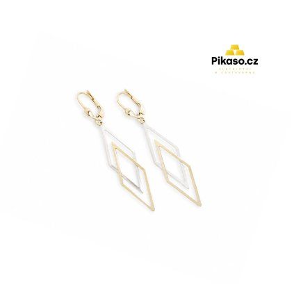 17097 zlate nausnice damske 2 25 g