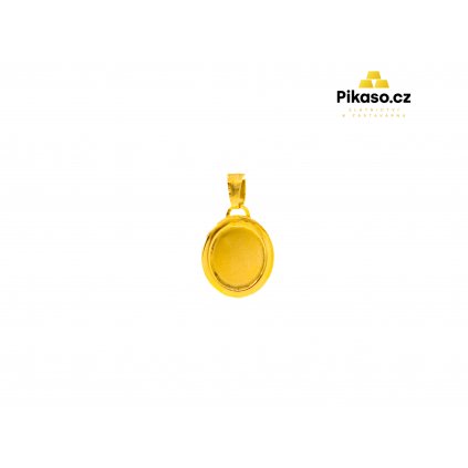2151 zlaty privesek unisex 0 95 g
