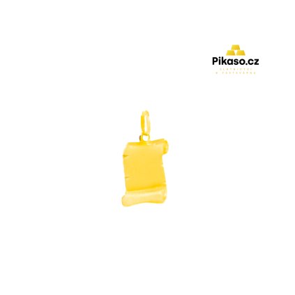 5883 zlaty privesek unisex 0 75 g