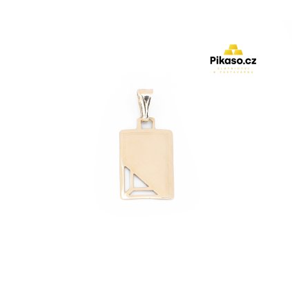 7896 zlaty privesek unisex 2 47 g