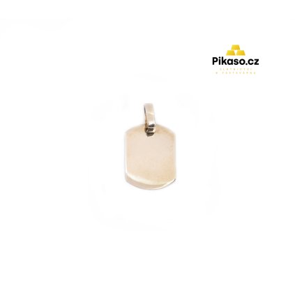 8451 zlaty privesek unisex 1 86 g