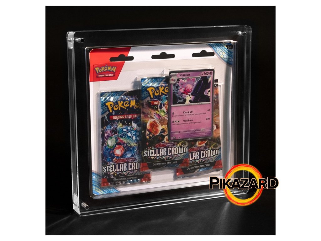 Premium Akryl pre 3-Pack Blister Pokemon