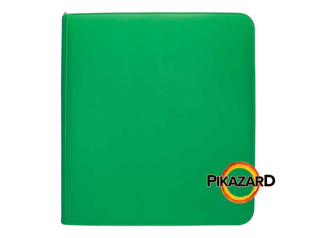 Ultra Pro 12 Pocket Zippered Pro Binder Green 3