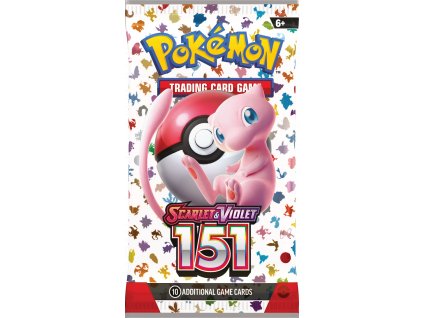 Pokemon TCG Scarlet Violet—151 Booster Wrap Mew