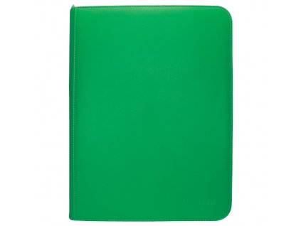 Ultra Pro 9 Pocket Zippered Pro Binder green