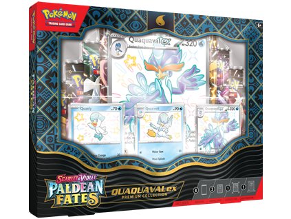 Pokemon TCG Scarlet Violet—Paldean Fates Premium Collection Quaquaval