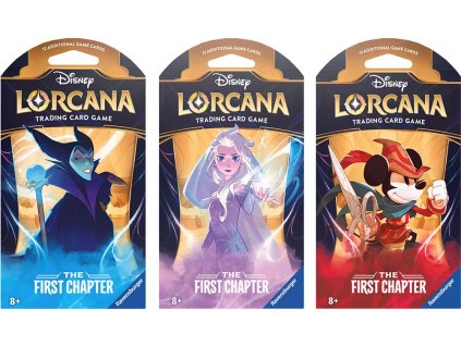 Disney Lorcana The First Chapter Sleeved Boosters