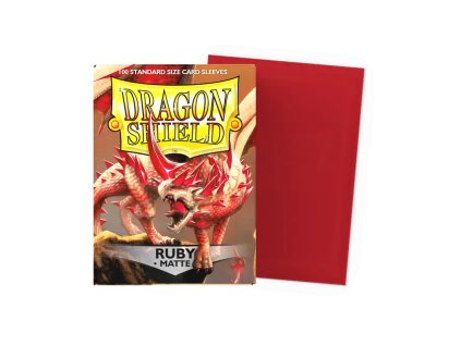 Dragon Shield - Matte Standart - Ruby