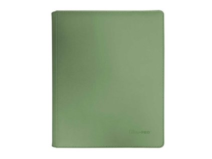 up vivid 9 pocket zippered pro binder cool matcha