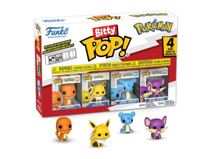 Bitty POP! Pokémon - Charmander/Jolteon/Lapras/Ratata