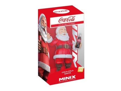 47206 coca cola minix figure santa 12 cm