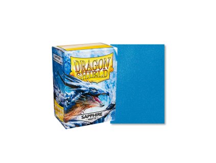 dragon shield standard matte sleeves sapphire