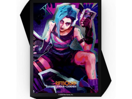 RIFTBOUNDLEAGUEOFLEGENDSTCGORIGINSARTSLEEVESJINX100CT 600x600 crop center