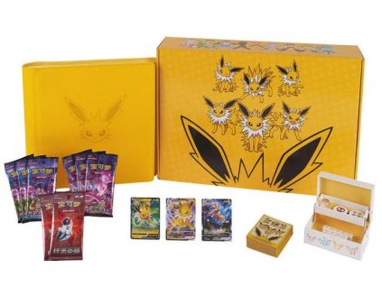 Jolteon Gift Box - Binder Eevee GX - Čínsky