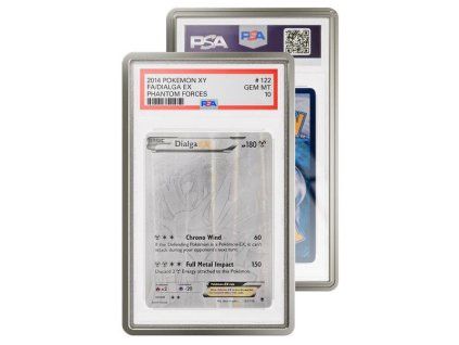 GradedGuard PSA Card Case - Metallic Silver