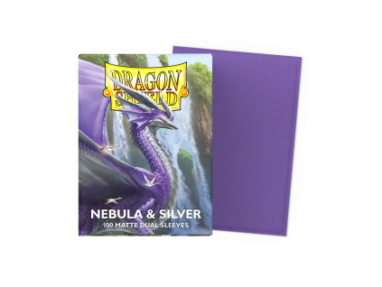 Dragon Shield - Matte Dual Standart - Nebula & Silver