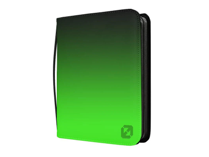 EVO 3909 toploader binder 3x3 neon green