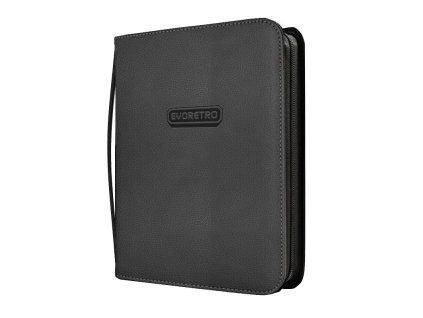 EVO 3541 toploader binder 3x3 black front