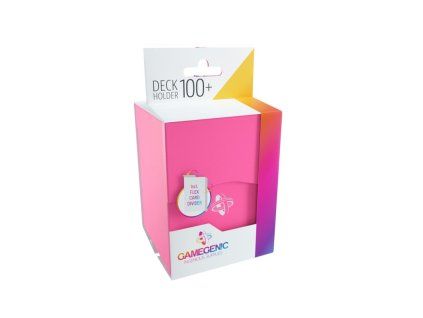 gamegenic deck holder 100 pink deckbox