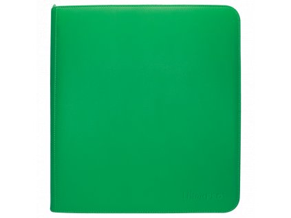 Ultra Pro 12 Pocket Zippered Pro Binder Green 3