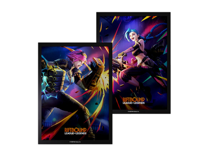 Riftbound Art Sleeves - Vi & Jinx