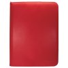 Ultra Pro 9 Pocket Zippered Pro Binder Red