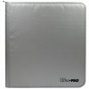 Ultra Pro 12 Pocket Zippered Pro Binder Fire Resist Silver 1