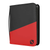 EVO 3558 toploader binder 3x3 black red
