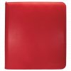 Ultra Pro 12 Pocket Zippered Pro Binder Red 3
